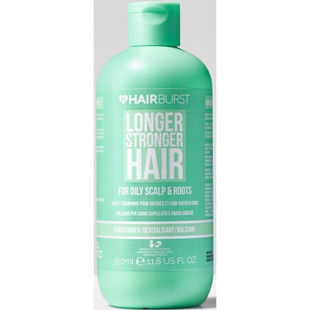 Acondicionador Hairburst para cuero cabelludo y raíces grasas 350 ml