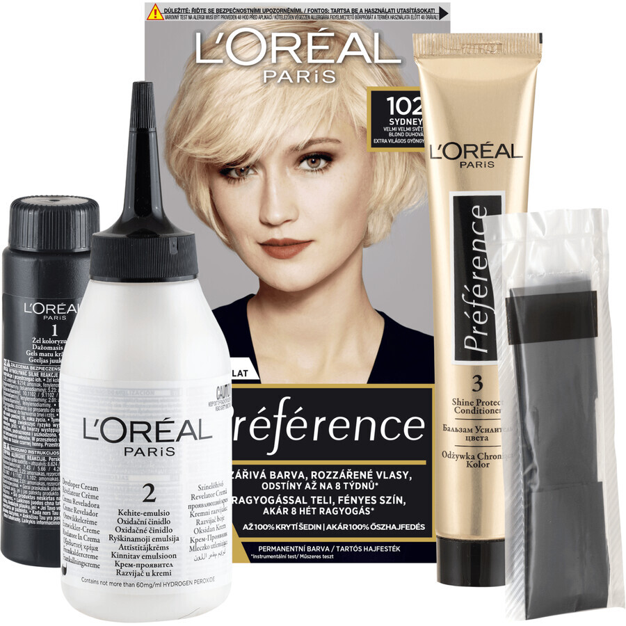 L'Oréal Paris Haarfarbenmesse Präferenz 102 Sydney