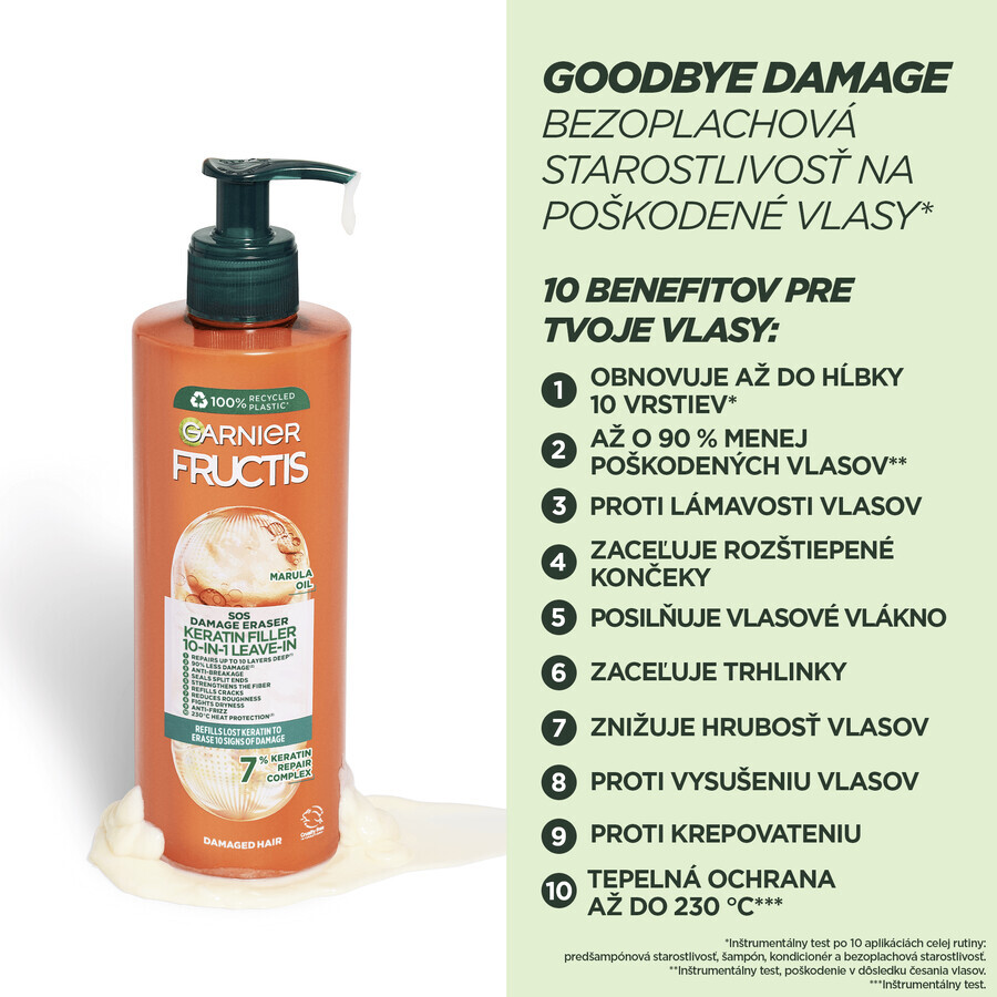 Garnier Fructis SOS Reparador 10v1 400ml