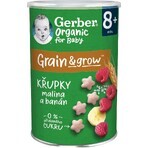 Gerber organic raspberry and banana crisps 35 g