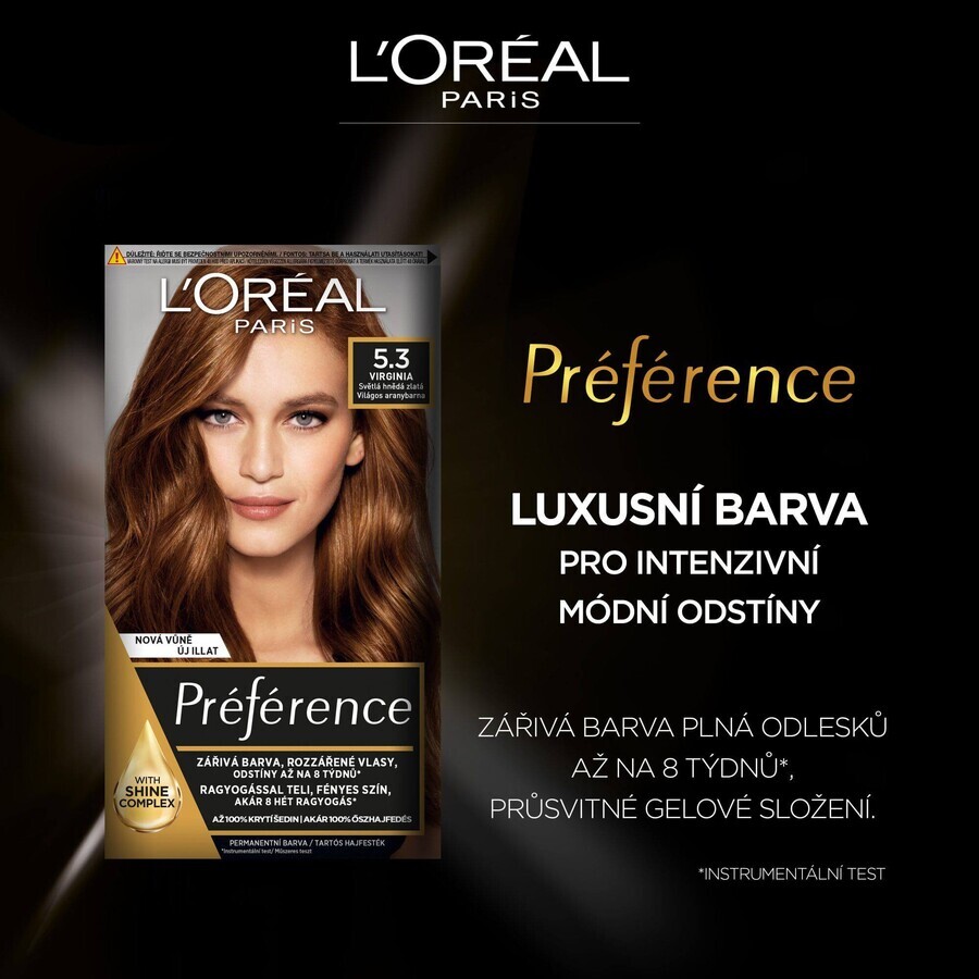 L'Oréal Paris Coloración Recital Preference 4.15/M1 Caracas