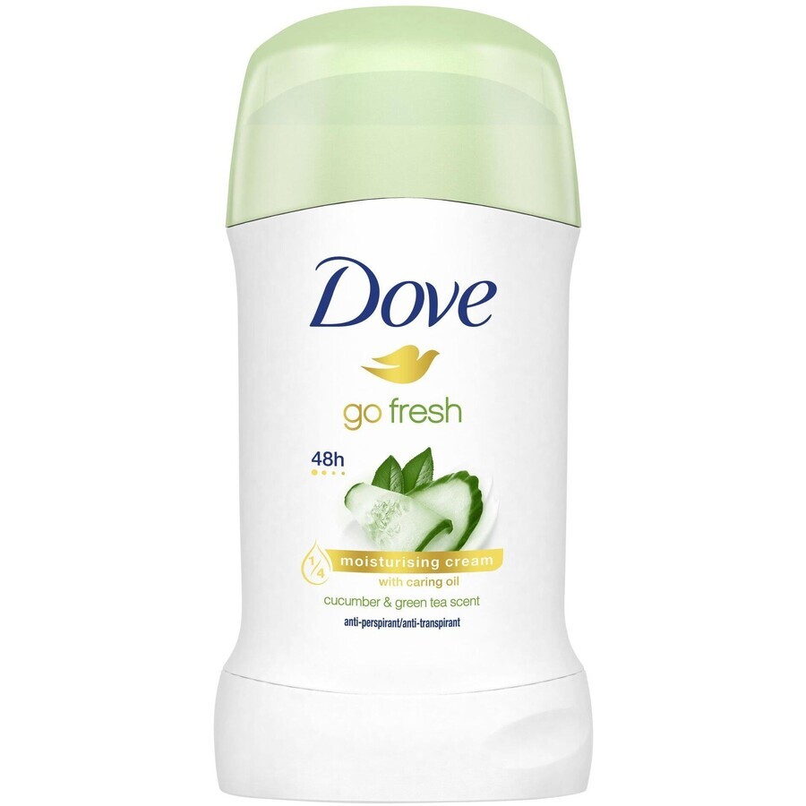 Dove Go Fresh Gurke und Grüner Tee Antitranspirant Solid 40 ml