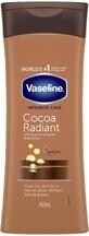 Vaseline Loci&#243;n Corporal Hidratante Cacao Radiante 400 ml