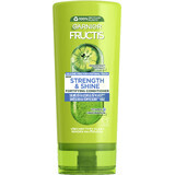 Garnier Fructis Fuerza y Brillo Acondicionador fortalecedor para todo tipo de cabellos sin brillo ni resistencia, 200 ml