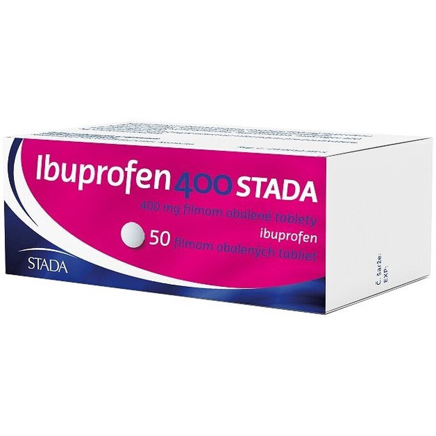 Ibuprofeno 400 Stada 50 comprimidos