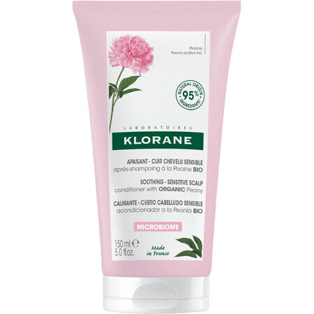 Klorane Hair Conditioner with BIO peony - soothing for sensitive and irritated scalp 150 ml