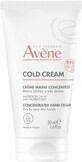 Crema de manos al Cold Cream Concentrado Av&#232;ne 50 ml