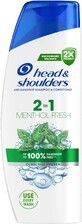 Head &amp; Shoulders Menthol Fresh 2en1 champ&#250; y acondicionador anticaspa 330 ml