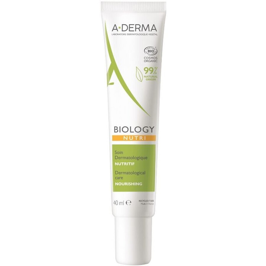 A-Derma BIOLOGY Cuidado Dermatológico Nutritivo 40 ml