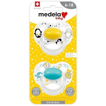 Medela chupete unisex Medela 6-18m 2 pcs