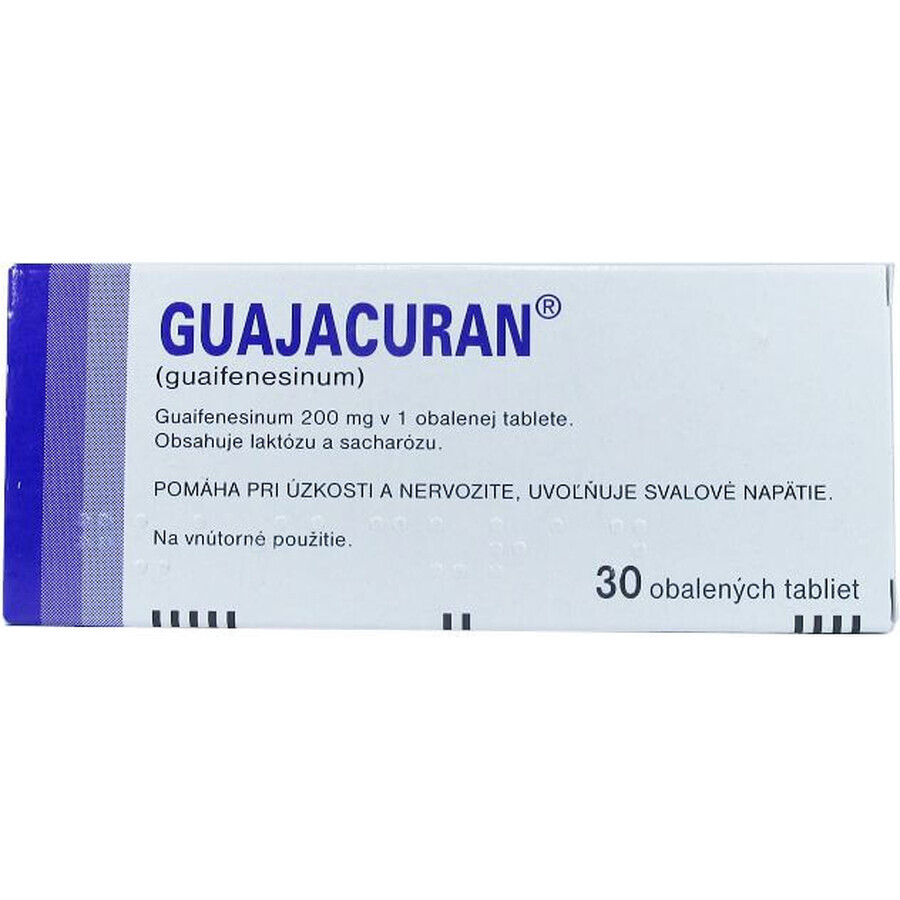 Guaiacuran 200mg, 30 tabletten