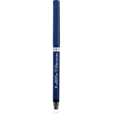 L'Oréal Paris Infaillible Grip 36h Gel Automatic Liner Delineador de ojos azul oscuro, 5 g