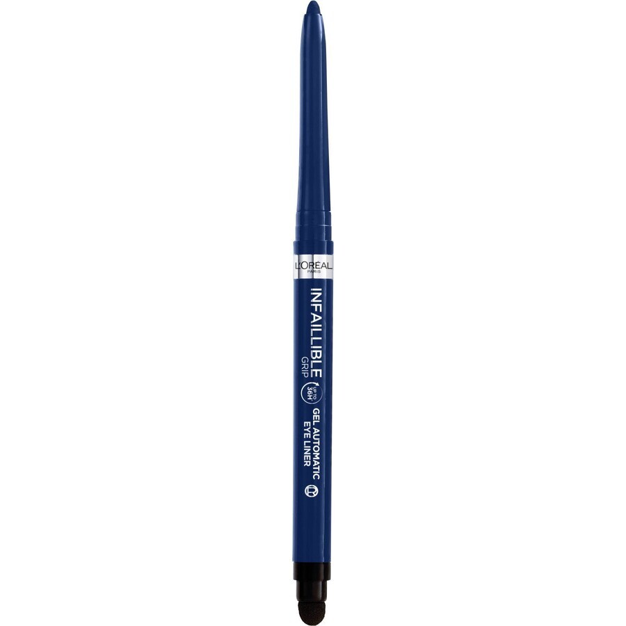 L'Oréal Paris Infaillible Grip 36h Gel Automatic Liner Delineador de ojos azul oscuro, 5 g