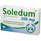 Soledum 200mg blando gastro-resistente 20 cápsulas