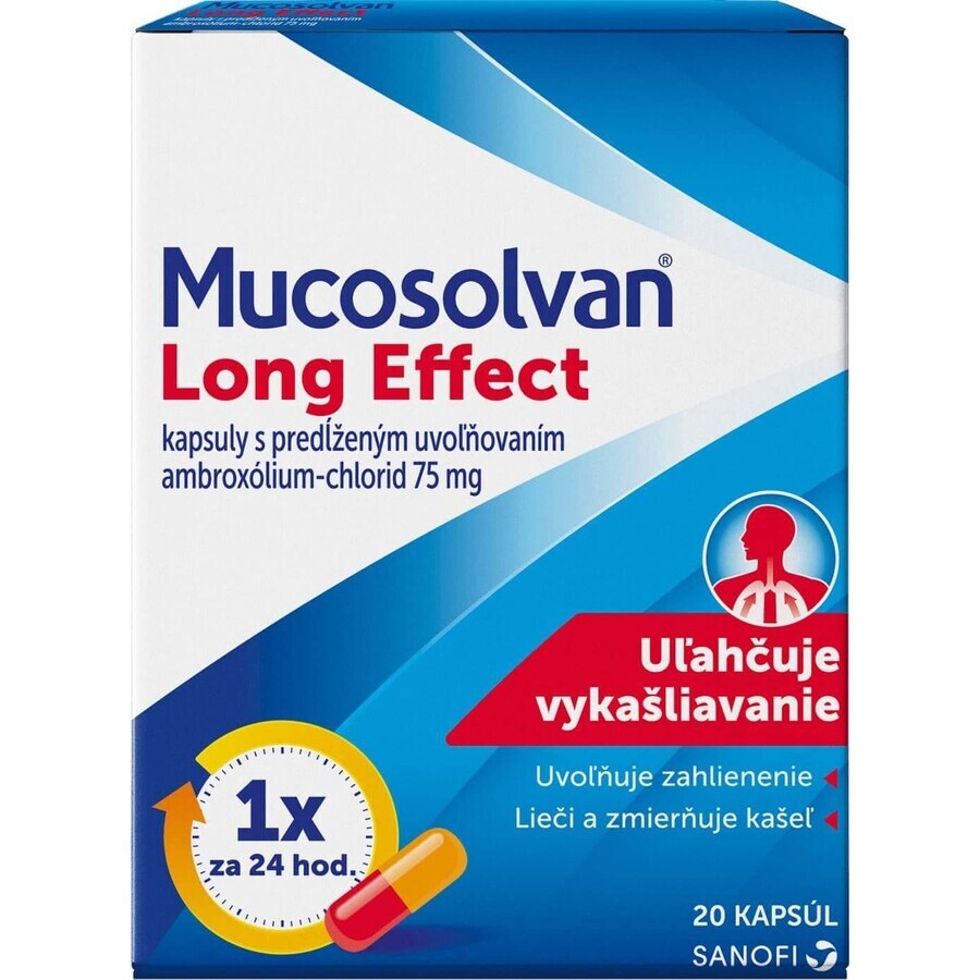 Mucosolvan ® acción prolongada 20 cápsulas