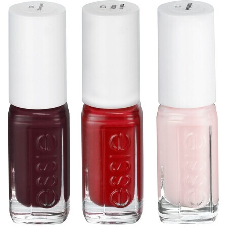 Essie Navidad esmalte de uñas conjunto minitriopack 3 x 5 ml