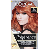 L'Oréal Paris Hair Color Féria Préférence Shade: 74 Dublin