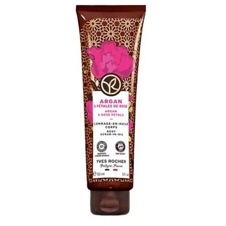 Yves Rocher Body Scrub Argan și trandafir bio din Maroc 150 ml