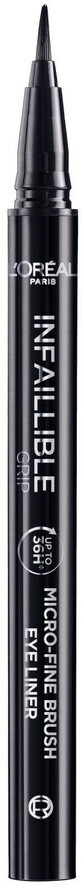 L&#39;Or&#233;al Paris Infaillible Grip 36h Micro-Fine liner 01 Obsidian black delineador negro 0,4 g