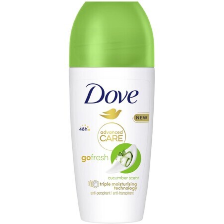 Dove Advanced Care Antitranspirante roll-on con pepino 50 ml