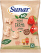 Sunar BIO baby chips mini granja fresa 10m+, 18 g