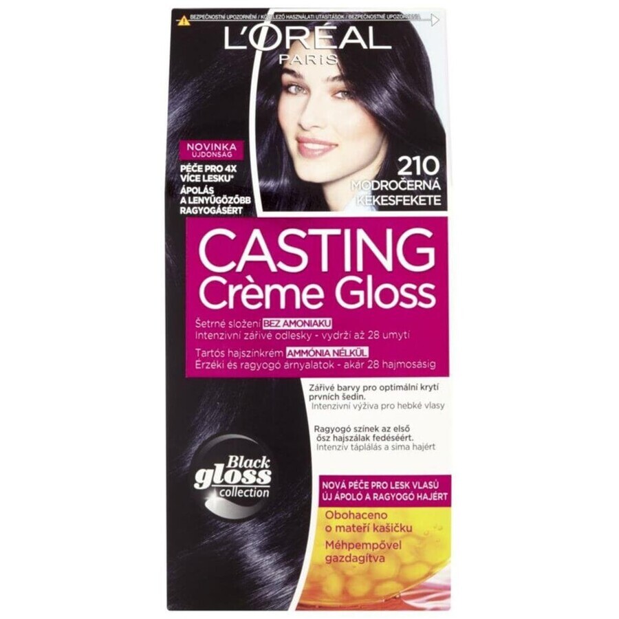 L'Oréal Paris Coloración Capilar Casting Crème Gloss 210 Azul-Negro