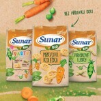 Sunar BIO Party-Mix, Chips für Kinder mit Erbsen und Karotten 45 g