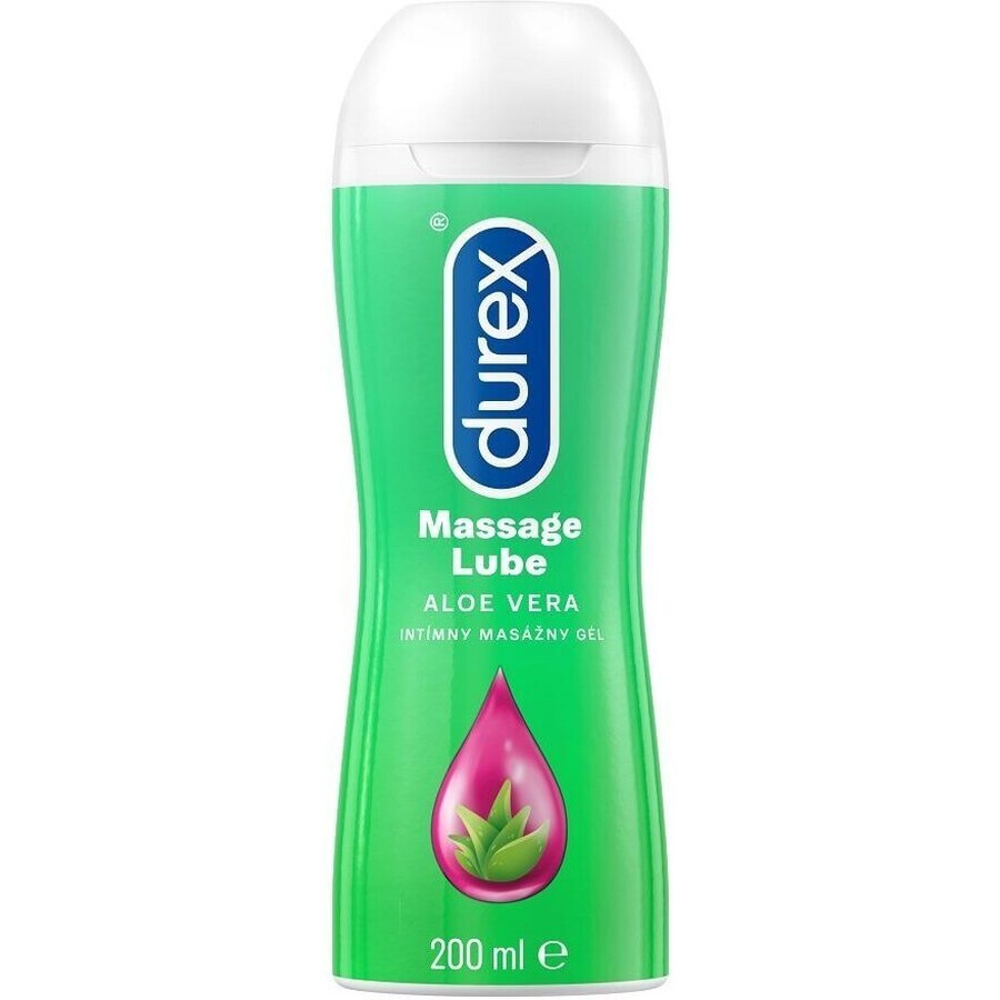 Durex Gel de Masaje Lubricante Play 2en1 con Aloe Vera 200 ml