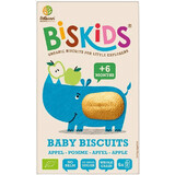 Belkorn BISkids Biscotti morbidi biologici per bambini con succo di mela senza zuccheri aggiunti 120 g