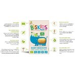 Belkorn BISkids Biscotti morbidi biologici per bambini con succo di mela senza zuccheri aggiunti 120 g