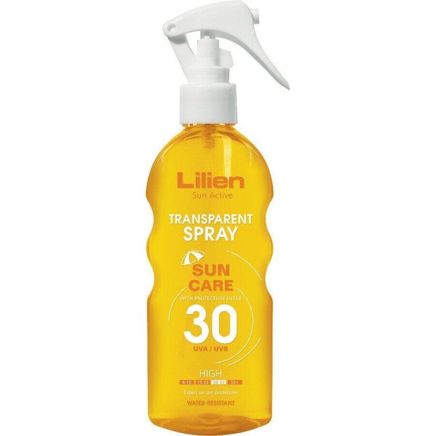 Lilien sun active transparentes Spray SPF 30, 200 ml