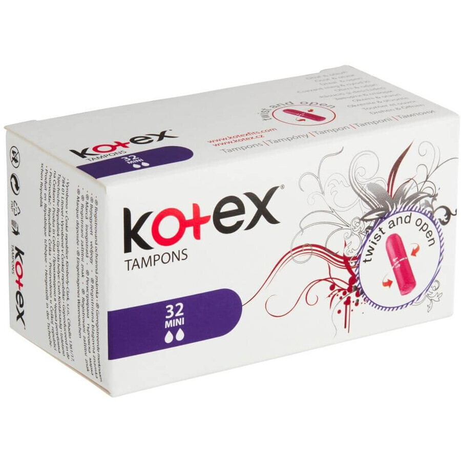 Kotex® Mini Pads 32 pcs