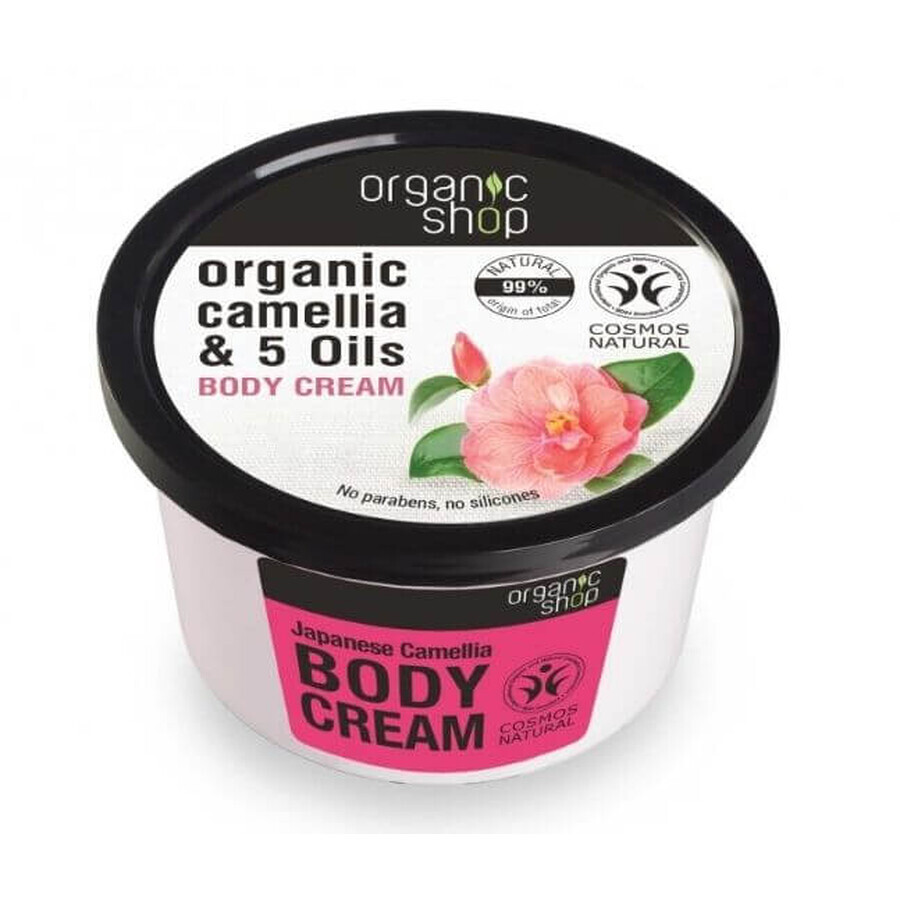 Natura Siberica Organic Shop - Japanese Camellia - Body Cream 250 ml