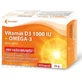 Noventis VITAMINA D3 1000 UI + OMEGA-3, 60 capsule