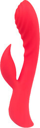 Lady Dreams Vibrador Doble Pel&#233; Rojo