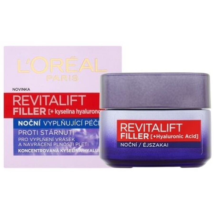 L'Oréal Paris Revitalift Filler HA Crema Notte 50 ml