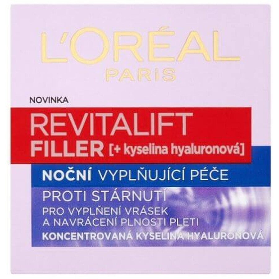 L'Oréal Paris Revitalift Filler HA Crema Notte 50 ml