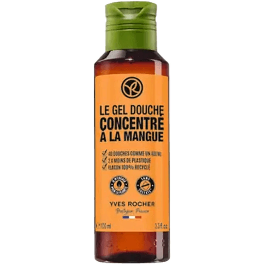 Yves Rocher Gel de Ducha Concentrado Mango y Cilantro 100 ml