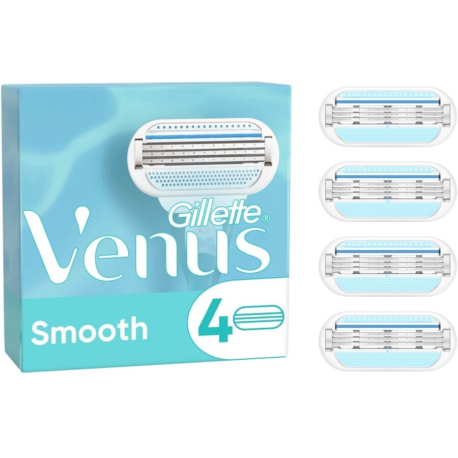 Cabezales de recambio Gillette Venus Smooth 4 unidades