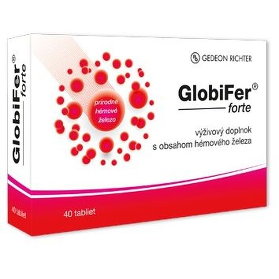 GlobiFer forte 40 comprimés