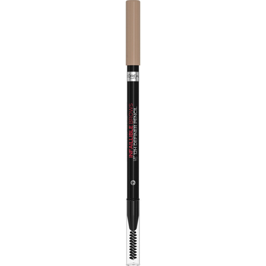 L'Oréal Paris Infaillible Brows Definer 7.0 Matita per sopracciglia bionda, 1 g