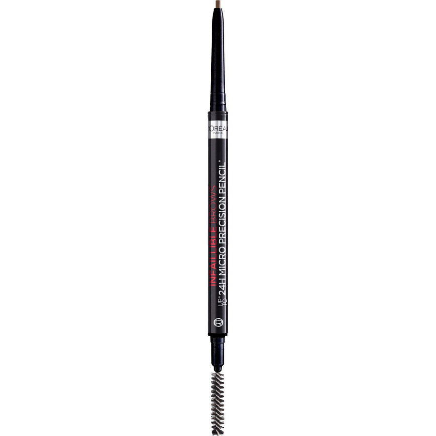 L'Oréal Paris Infaillible Brows 24H Micro Precision Pencil 3.0 Brunet Creion pentru sprâncene, 1 g