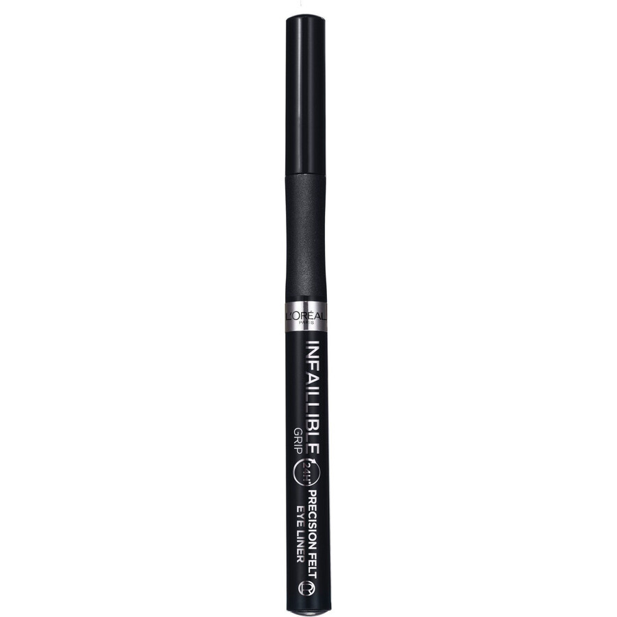 L'Oréal Paris Infaillible Grip 27H Precision Felt 01 eyeliner negru, 1 ml