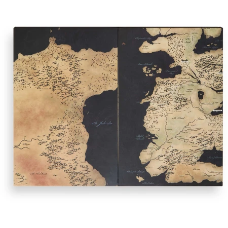 Revolution X Spiel der Throne Spiel der Throne Westeros Karte Palette, Lidschatten-Palette