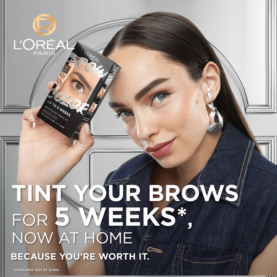 L'Oréal Paris Brow Color 5.0 Brunet semi-permanente wenkbrauwverf