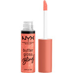 NYX Professionele Make-up Boter Boter Lipgloss Lipgloss bling 02 Dripped Out