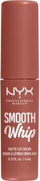 NYX Professional Makeup Smooth Whip Smooth Whip Matte Lip Cream 04 Barra de labios l&#237;quida mate Teddy Fluff, 4 ml