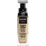 NYX Professional Makeup NYX Professional Makeup Can't Stop Won't Stop 24 hour Foundation High Coverage Makeup Blush - 6.5 Nude 30 ml