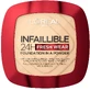 L'Oréal Paris Infaillible 24h fresh wear Foundation în pudră de machiaj 130, 9 g