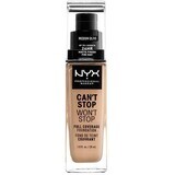 NYX Professional Makeup NYX Professional Makeup Can't Stop Won't Stop 24-Hour High-Coverage Makeup - 09 Medium Olive 30 ml